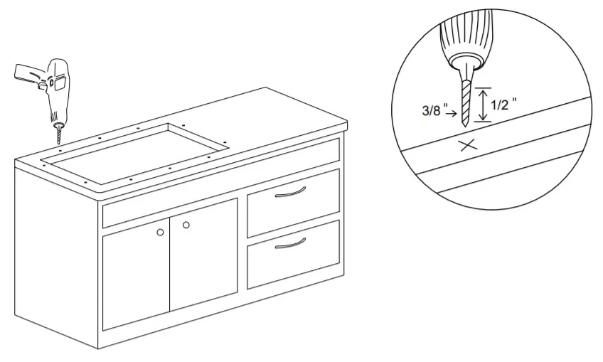 Kraus KHU15 Pax Zero-Radius Handmade Stainless Steel -figure 15