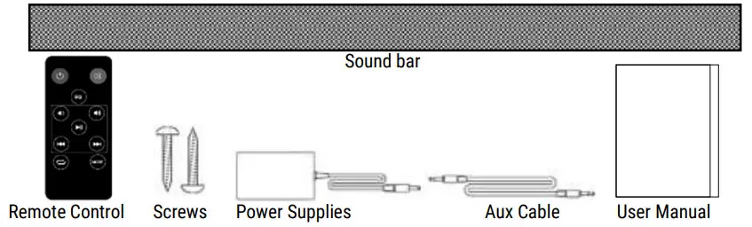 DENVER DSB-2010MK2 Portable Soundbar