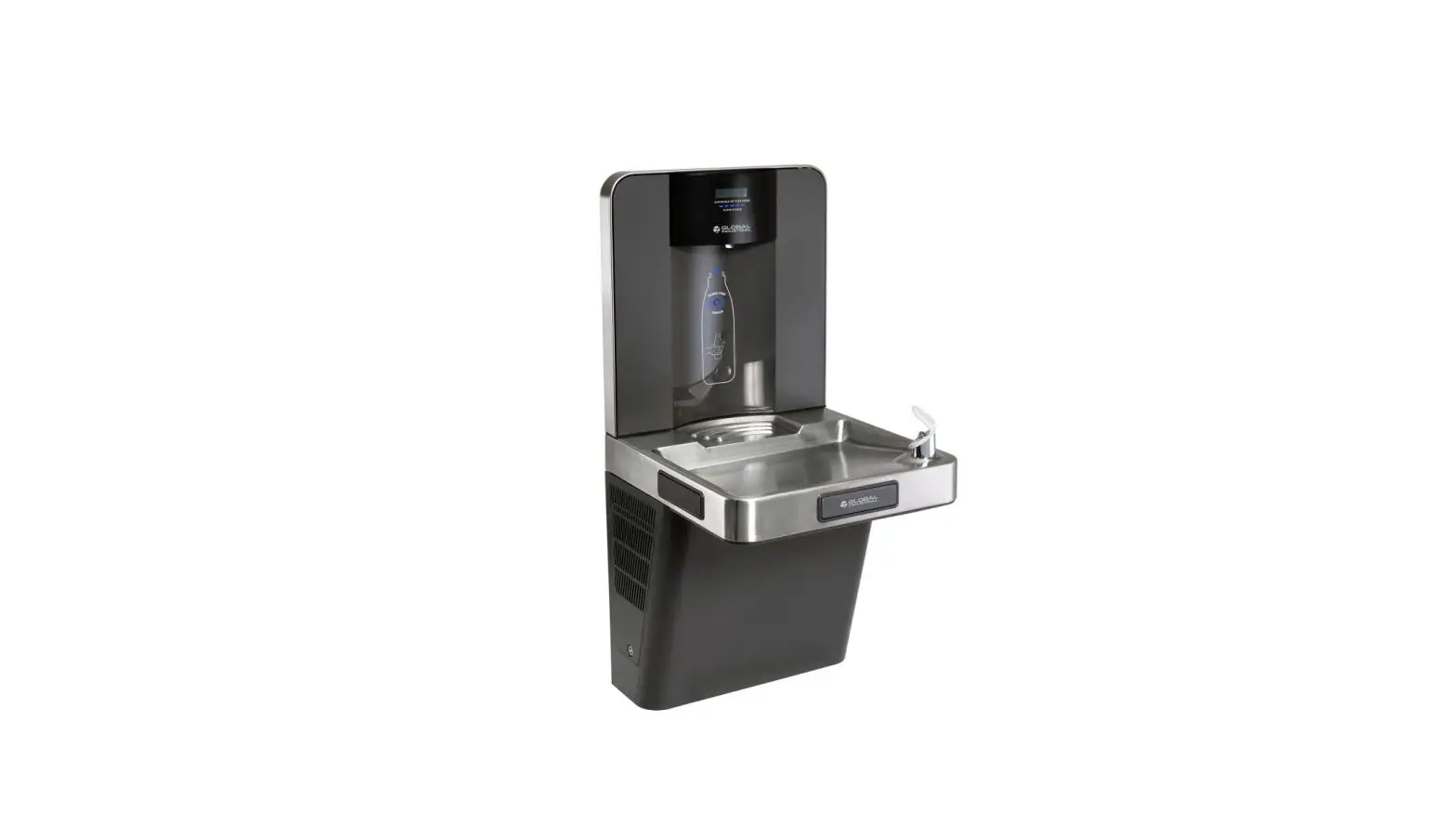 Global Industrial 761218 Wall Mounted Water Bottle Refilling Station User Manual