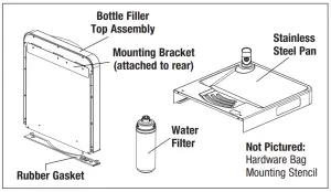 Top Assembly for Bottle Filler