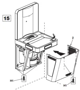Reattach lower cover