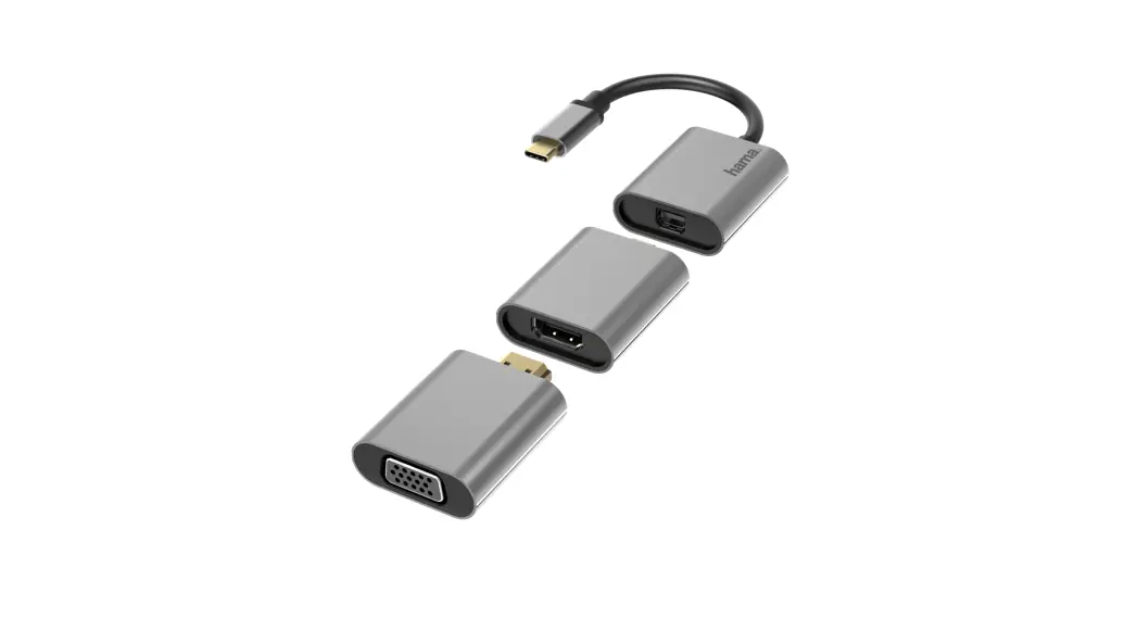 Hama 6-in-1 Video Adapter Set Instructions