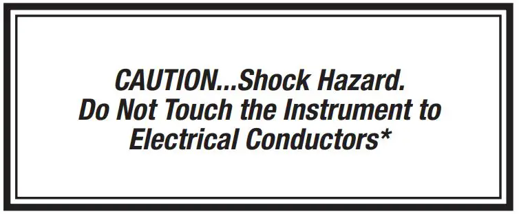 EXERGEN D501-RS IR Sensor Thermometer Remote Sensor - CAUTION