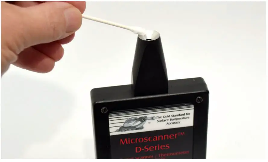 EXERGEN D501-RS IR Sensor Thermometer Remote Sensor - Cleaning