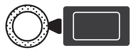 EXERGEN D501-RS IR Sensor Thermometer Remote Sensor - Contact the nosepiece to the surface and the D-Series will display