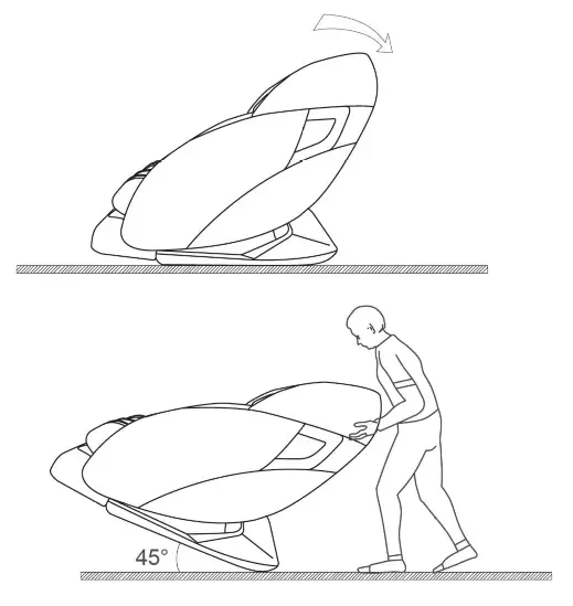 Osaki OS 3D Otamic LE Massage Chair- Moving the Massage