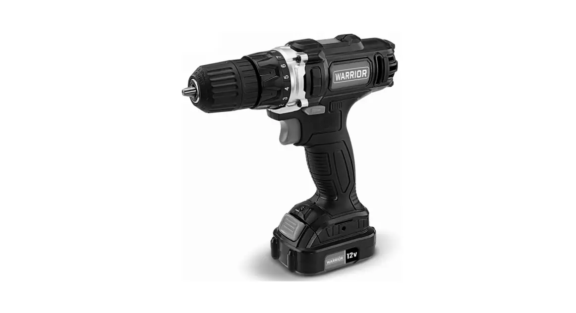 Warrior 57366 12v Lithium 3/8-inch Cordless Drill Owner's Manual