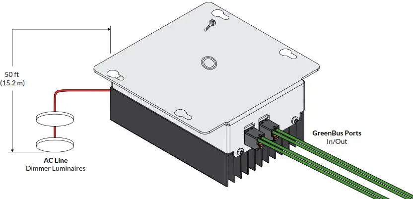 ENCELIUM PCDM Wired Phase-Cut Dimming Module - Length Consideration