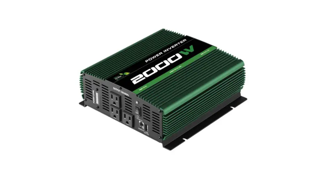 Nature Power 37002 2000 Watt Power Inverter User Manual