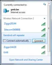 FIG 4 Manual setup of the repeater