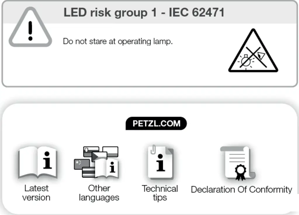 PETZL Bindi Ultra Lightweiht Headlamp - fig 5