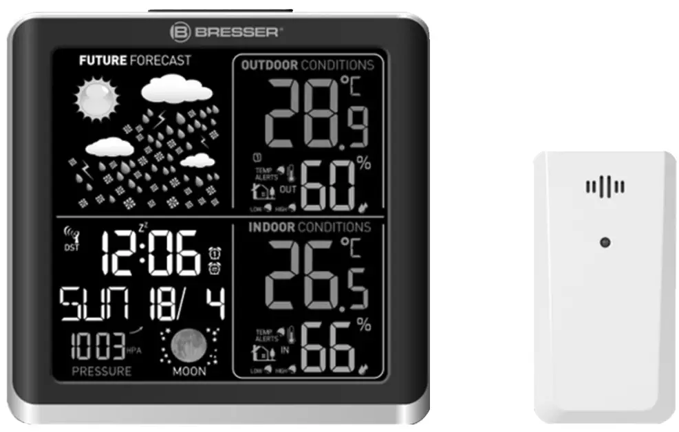 BRESSER ClimaTemp TB Sensor Weather Station-