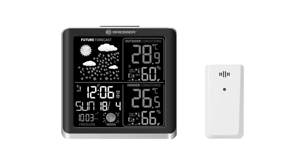 Bresser Climatemp Tb + Sensor Weather Station Instruction Manual