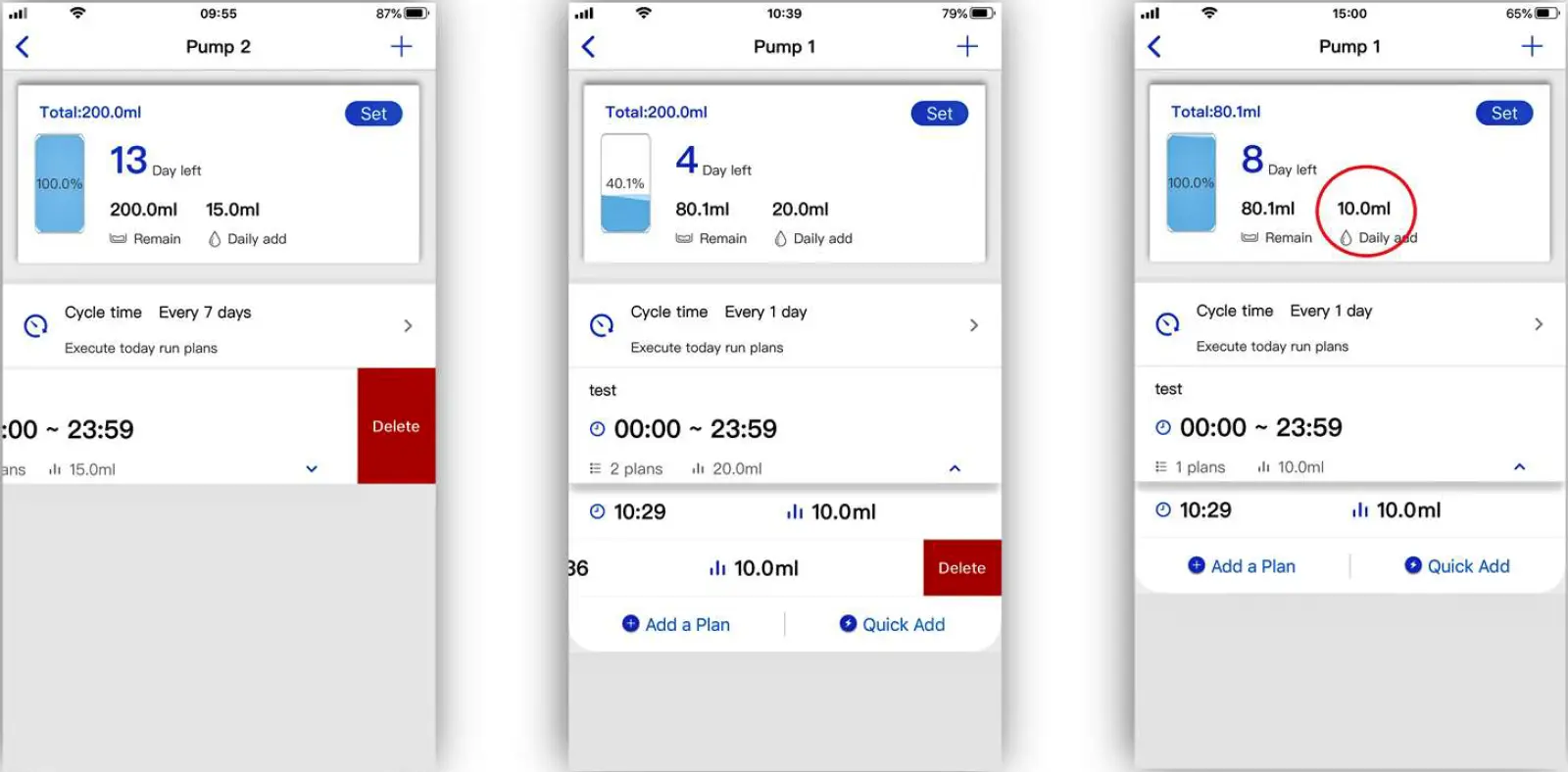 Advanced Plan adjustments 05