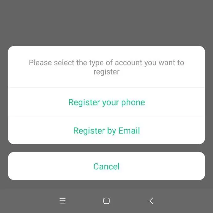 Register your Cloud Account 02