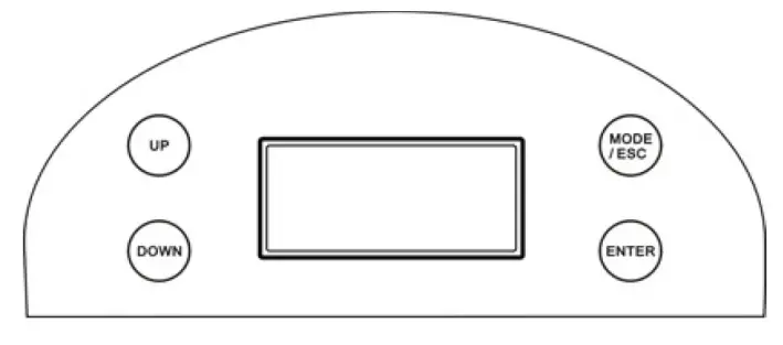 ELATION 1236100136 CW PROFILE HP IP Party Light - SYSTEM MENU