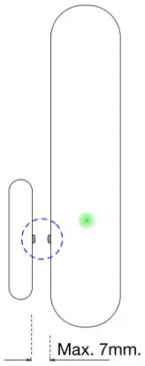 AeoTec Door or Window Sensor 7 Pro - Max 7mm