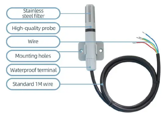 SONBEST-SM7320V-Voltage-Mounted Temperatur- and-Humidity-FIG-2