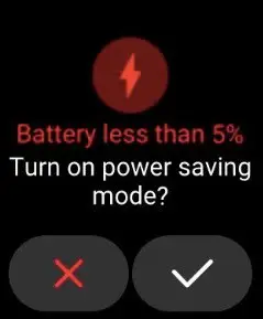 Low Battery