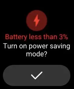 Low Battery