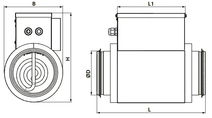 VENT-S NKP- 150 -A21- Duct- Heater- fig 2