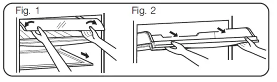 MITSUBISHI ELECTRIC MR-458ER Refrigerator-Freezer fig 10
