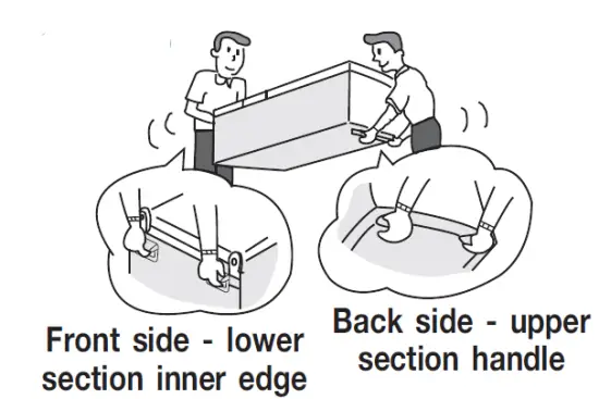 MITSUBISHI ELECTRIC MR-458ER Refrigerator-Freezer fig 21