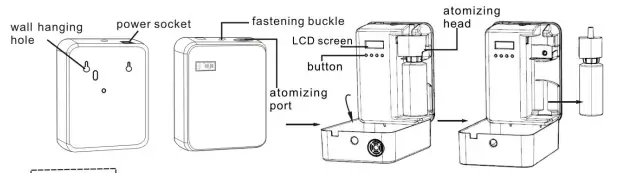 Guangzhou Tang Mei Environmental Protection Technology 500AF Aroma Diffuser 5