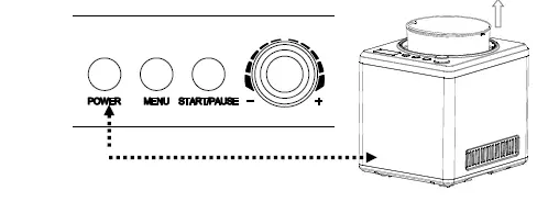H Koenig hf340 Vertical Ice Cream Maker 4
