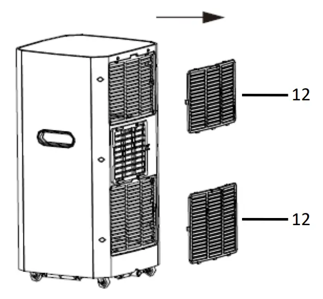 INSIDO 89980108 Portable Air Conditioner - fig 6