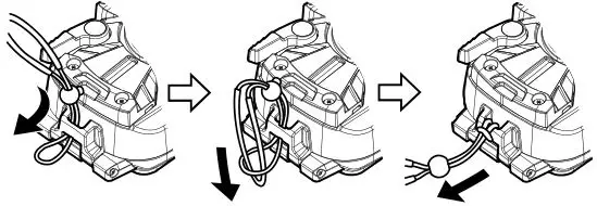 SEA SEA Camera Housing System - Attaching the hand atrap