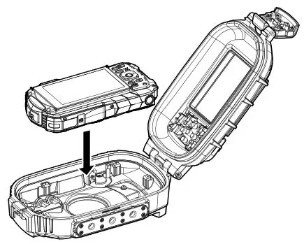 SEA SEA Camera Housing System - Turn off the power of the 6G camera