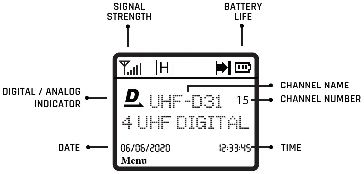 rugged RDH-X Dual Band Handheld Radio 1