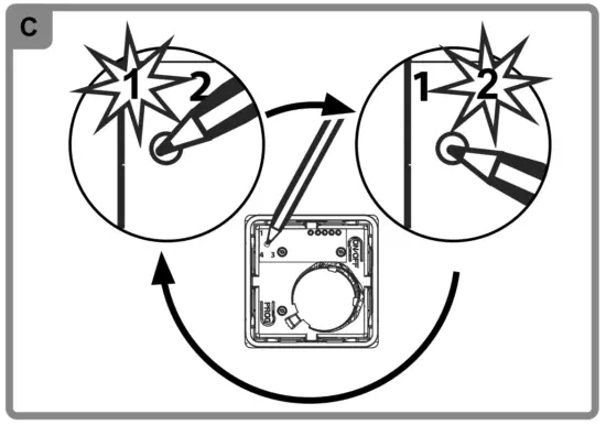 sOmfy 1822651 Smoove Lighting IO Wall Mounted Wireless Radio Control - fig 3