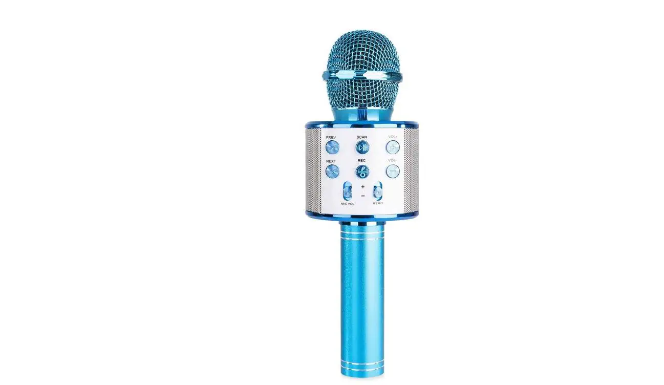 Max Music Km01 Blue Karaoke Microphone User Manual Max Music Km01 Blue Karaoke Microphone User Manual