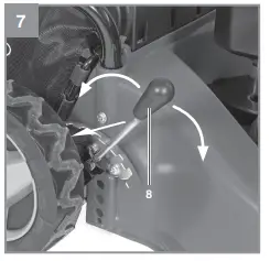Einhell GC-PM 40-2 S Petrol Lawn Mower Machine 11