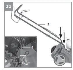 Einhell GC-PM 40-2 S Petrol Lawn Mower Machine 3