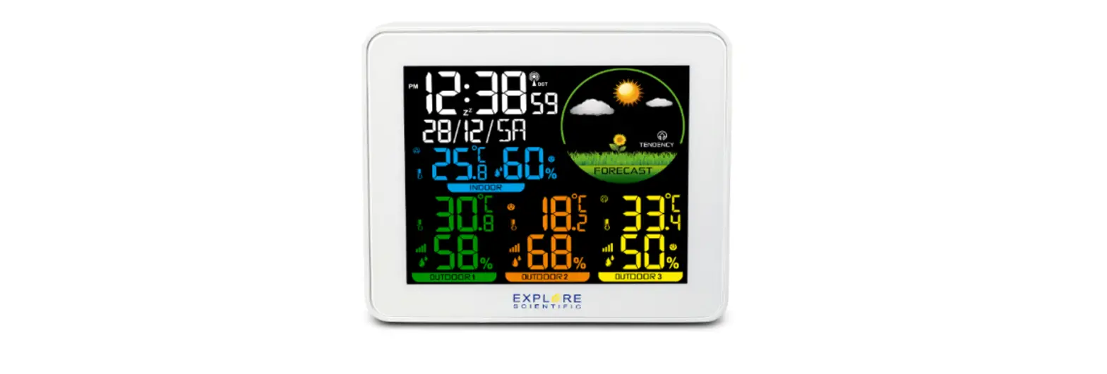 Explore Scientific Wsh4005-cm3lc2 Colour Weather Station With Multiple Sensors Instruction Manual Explore Scientific Wsh4005-cm3lc2 Colour Weather Station With Multiple Sensors Instruction Manual