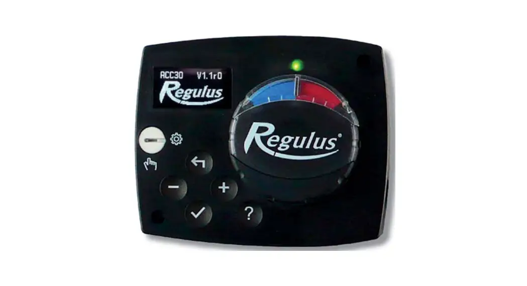 Regulus Acc30 Constant Temperature Actuator Installation Guide