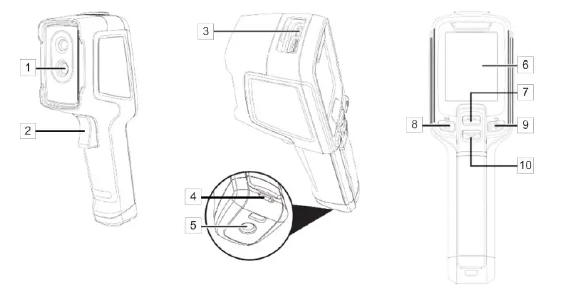 Sonel KT-120M Thermal Imagers and Pyrometers FIG 1