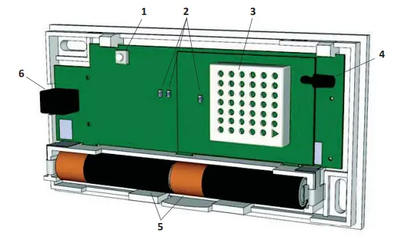 HEAT-TIMER 059049-00 Wireless Space Sensor fig 1