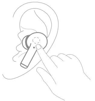 HONOR CHOICE X3 True Wireless Earbuds - Controls