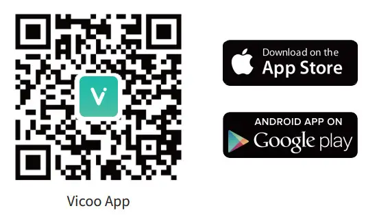 vicoo CG12Y Wireless Smart Battery Camera - QR code