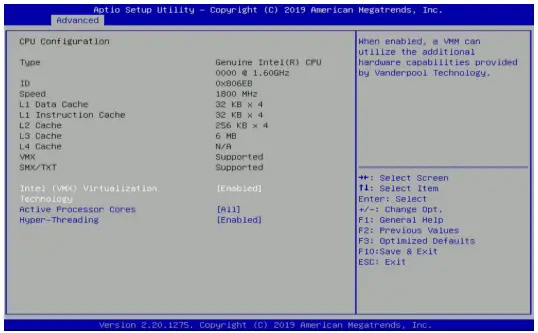 cincoze P2100 Series High Performance Convertible Computer - CPU Configuration
