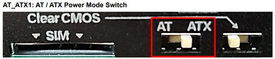 cincoze P2100 Series High Performance Convertible Computer - Definition of Switches