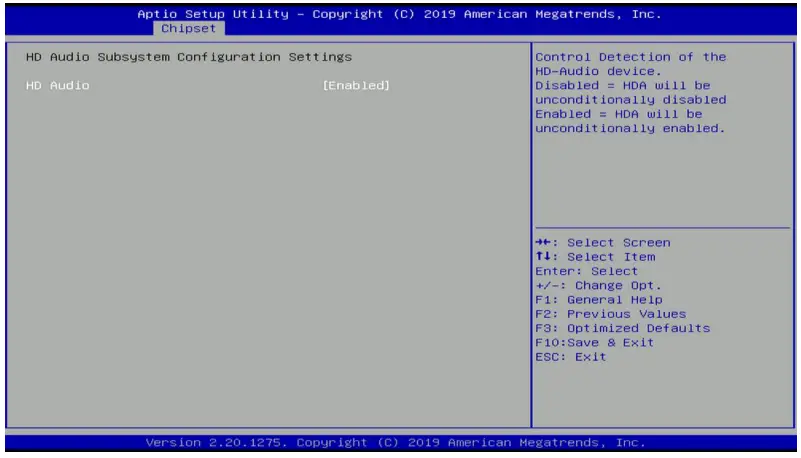 cincoze P2100 Series High Performance Convertible Computer - HD Audio Configuration