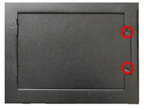 cincoze P2100 Series High Performance Convertible Computer - HDD bracket on screw hole side of HDD8