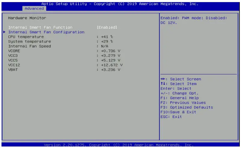 cincoze P2100 Series High Performance Convertible Computer - Hardware Monitor