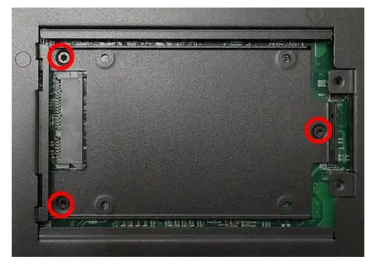 cincoze P2100 Series High Performance Convertible Computer -SATA hard drive on Bottom Side 2