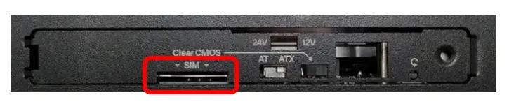 cincoze P2100 Series High Performance Convertible Computer - SIM card slot